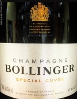 Champagne Bollinger Brut Special Cuvée